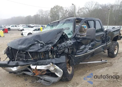 2001 Chevrolet Silverado 2500Hd Ls из США, поврежденный, VIN 1GCHK23G61F201708